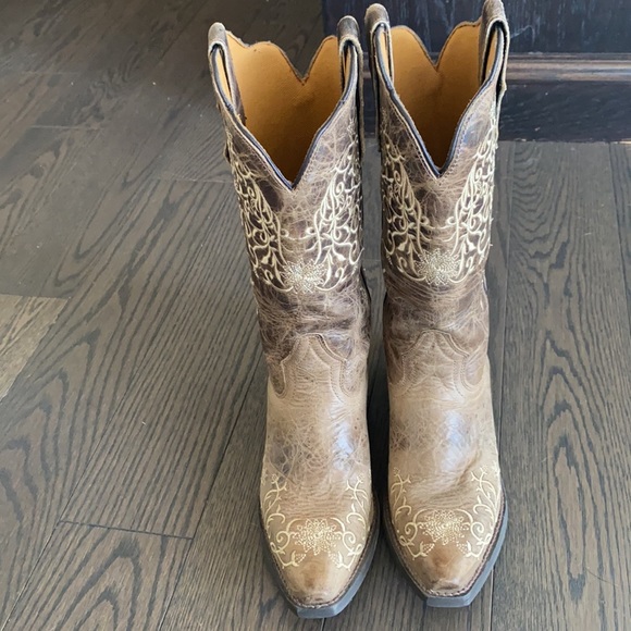 Laredo Women's Jasmine Snip Toe Cowgirl Boots - Picture 3 of 4